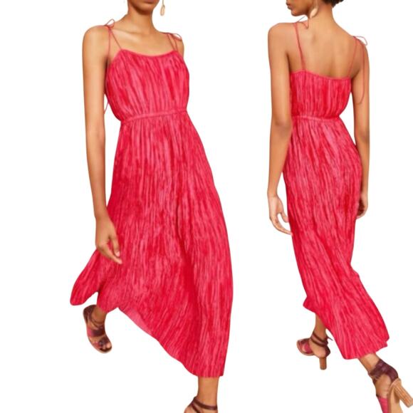 Ulla Johnson Dresses & Skirts - ✨ Ulla Johnson Orla Dress | Size 12 | Romantic Plissé Satin ✨